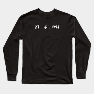 27 June Long Sleeve T-Shirt